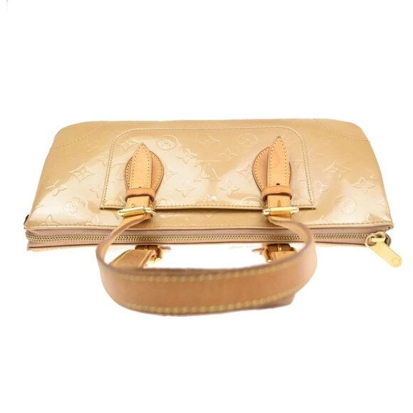 LOUIS VUITTON Rosewood Avenue Shoulder Bag Monogram Vernis Beige 318-082025 - Picture 5 of 16